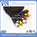 Good quality 3rca to 3rca video audio cable Made in China